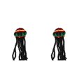 thumbnail image 2 of Sonducket Rasta Hat with Black Dreadlocks Lightweight Clothing Accessories Props Caps Festival Stylish Headwear Wig Outfit  for Men Women boina 2piezas Sonducket CBP583060, 2 of 6