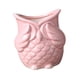 thumbnail image 4 of Maceta de interior con forma de búho, bonita maceta de estilo japonés para interior. Sin mirada Rosa, 4 of 9