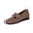 Coffee, variant on Beige Women'S Loafers Breathable Mesh Slip On Flat Soft Sole Comfortable Casual Shoes For Driving Walking