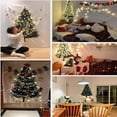 thumbnail image 6 of Hxlamzoo 75x100cm Christmas Tree Hanging Cloth with 10m LED Lights - Waterproof Polyester Wall Tapestry for Decorations, Tablecloth & Festive Background Decor, 6 of 9