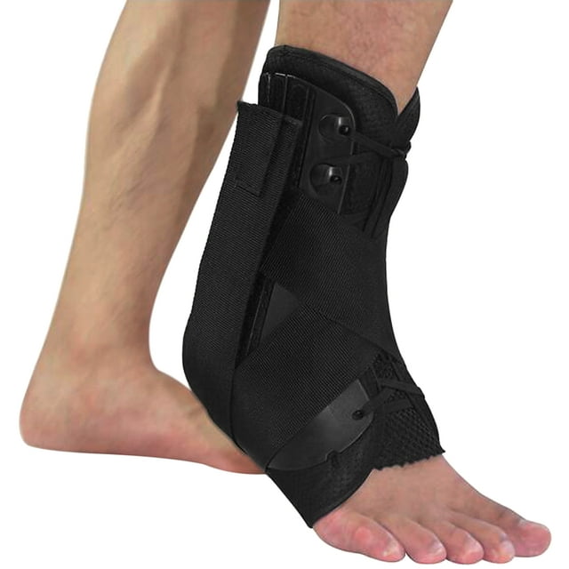 XL Size Figure-Eight Ankle Support Brace with Breathable Compound Fabric & Mesh - Ideal for Ankle Fracture Recovery, Sports Injury Prevention, and Sprain Protection - Provides Stable & Comfortable