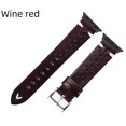 thumbnail image 4 of Adecuado para correa de cuero de Apple Correa de reloj de piel de vaca con cera de aceite vintage Adaptada a Apple Watch, 4 of 4