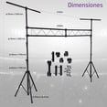 thumbnail image 3 of Soporte para luces de acero al carbón con capacidad de 90 kg, 3 of 7