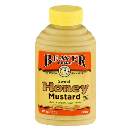 Beaver Brand Sweet Honey Mustard, 13.0 OZ