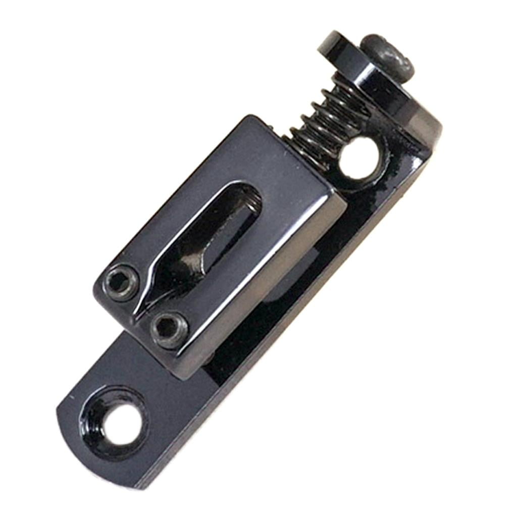 Dualoai 2 Colors Individual Single Bridge Saddles for 6 String Electric Guitar Parts