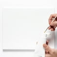 thumbnail image 6 of ELAYARD 12Pcs Portable White Cotton Canvas Boards for Artists Painting Use, 6 of 6