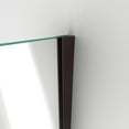 thumbnail image 5 of DreamLine Unidoor Plus 39-39 1/2 in. W x 72 in. H Frameless Hinged Shower Door in Oil Rubbed Bronze, 5 of 11