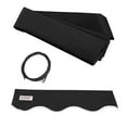 thumbnail image 1 of ALEKO Black Fabric Replacement for Retractable 10 x 8 ft Awning, 1 of 6