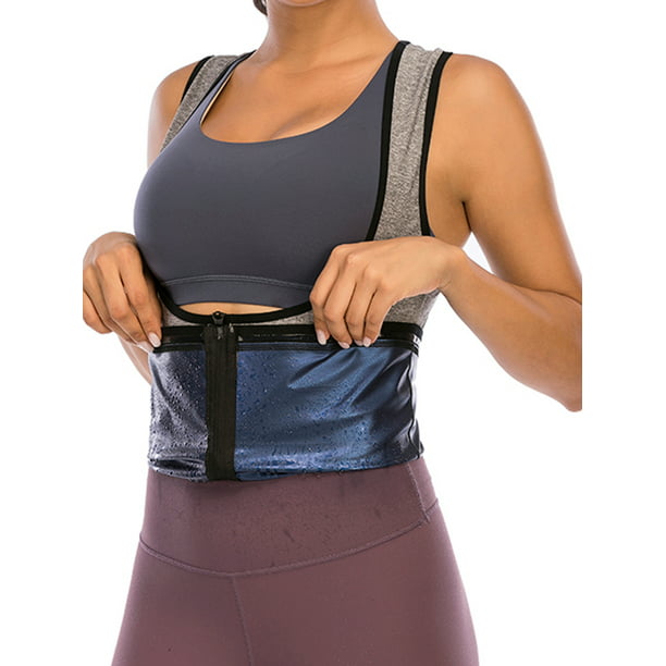 Sauna Vest for Women, Sauna Sweat Vest Hot Polymer,Premium Workout Tank ...