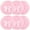 Pink, variant on 2 Pcs Large Fluffy Powder Puff, 3.5 Inch Ultra Soft Washable Reusable Velour Face Body Powder Puff Loose Powder Puffs Wet Dry Makeup Tool (Pink)