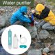 thumbnail image 5 of Filtro de agua de supervivencia para exteriores sistema de filtración de Ehuebsd agua de paja purificador de bebida para emergencia senderismo Camping, 5 of 8