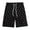Black, variant on Akiihool Boys' Swimwear Boys Swim Trunks with UPF 50+ Sun Protection-Quick Dry Boys Swimsuit(Black,10-12 Years)