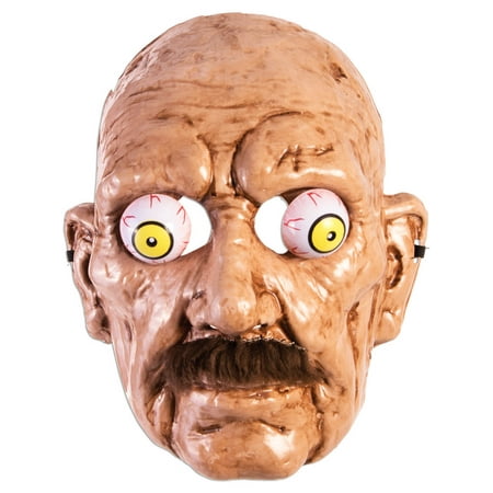 Google Eyes Old Man Mask Halloween Costume Accessory