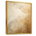 thumbnail image 2 of Designart "Golden Beige Storm Serenity V" Storms Floater Framed Canvas Prints, 2 of 5