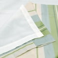 thumbnail image 3 of Home Soft Things 2 Piece Convent Garden Curtain Set - Green Stripe - 54" x 84", 3 of 5