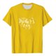 thumbnail image 4 of Fiudx Camisas de Mujer Tops con Estampado de Moda para Mujer, Blusa de Manga Corta con Cuello Redondo, Camisetas, 4 of 4