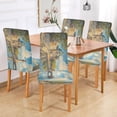 thumbnail image 7 of BZSMCE Chairs Slipcovers Dining Chair Covers The Tower and Bridge Art Painting Creative Pattern, 7 of 7