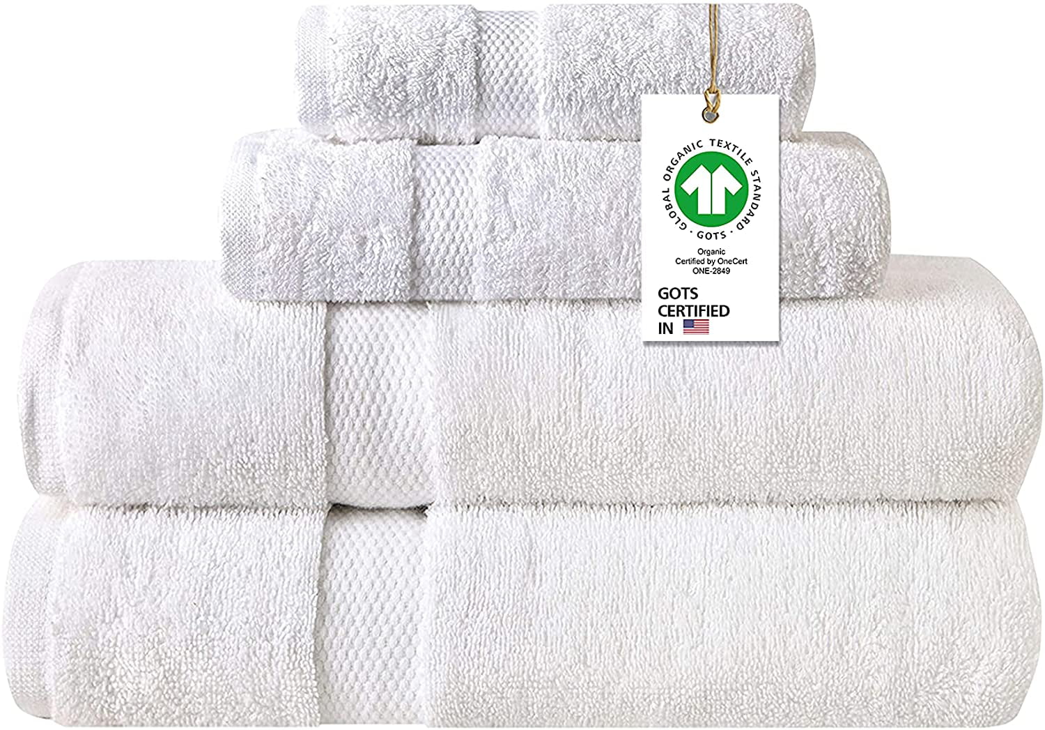 Details about   Hot Deal Organic Cotton Bathroom Washcloths Set of 12 Sand 
