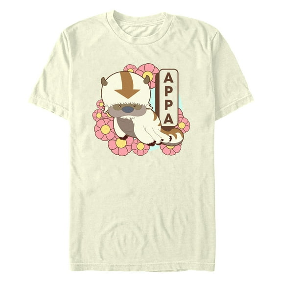 Men's Avatar: The Last Airbender Floral Cute Appa Graphic T-Shirt