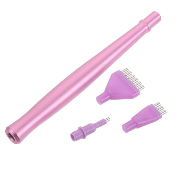 ELAYARD 1Set DIY Rhinestone Art Pen Kit Pink with Ergonomic Handle and Wide Compatibility
