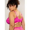thumbnail image 3 of Smart & Sexy Women's Plus Size Retro Lace & Mesh Unlined Underwire Bra, 3 of 5