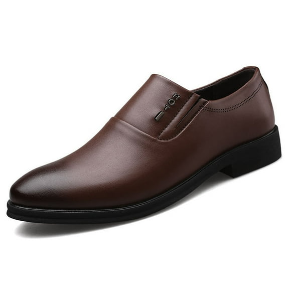 Seeotter Mens Oxford Shoes Leather Dress Shoes