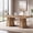 Natural, variant on Executive Desk, Large Office Computer Desk with Double Pedestal, Modern Simple Workstations Writing Table Conference Table Business Furniture for Home Office