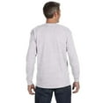 thumbnail image 2 of Gildan Heavy Cotton 5.3 oz. Long-Sleeve Men T-Shirt Ash Grey 2X-Large, 2 of 3