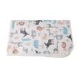 thumbnail image 3 of 75 * 120cm 3 Layers Cotton Waterproof Baby Urine Pad Mat Bed Diaper Changing Pad (Beige Deer), 3 of 5