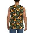 thumbnail image 4 of Kdxio Forest Squirrel for Men's Muscle T-shirt,Sleeveless for Workout Running Athletic Gym Lounge Casual, 4 of 7