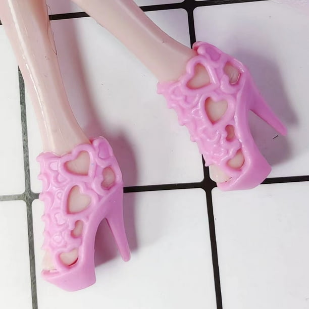 Tacones de barbie para niñas sale