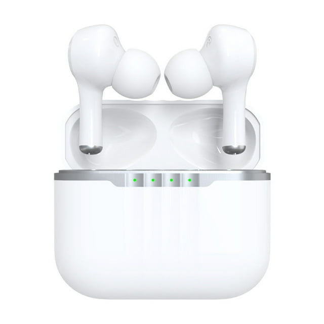 Noise Canceling Earbuds Bracelets Language Translator Earbuds Noise Canceling Bluetooth Translator Device 144 Languages 3 Translation Modes Translator Ear Headset with Charging Box