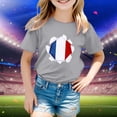 thumbnail image 2 of TZEWGL Cute Shirt For Kid Sport Prints Short Sleeve Round Neck Basic Clothes For Newborns size 4-5T, 2 of 5