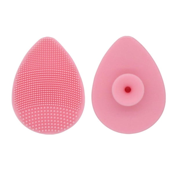 LUVCLS Cepillo de silicona para limpieza facial Limpiador de poros y puntos negros y exfoliante