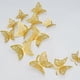 thumbnail image 4 of 12pcs 3D Metal Texture Stereo Hollow Butterfly Wall Stickers HB018 Pearl Black, 4 of 5