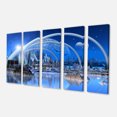 thumbnail image 2 of Blue Fantasy Landscape - Landscape Canvas Art Print, 2 of 3