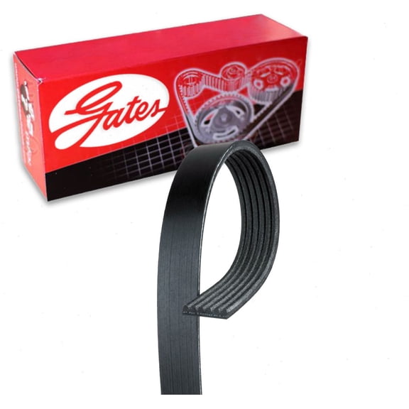 Gates Micro-V Serpentine Belt compatible with Toyota Corolla iM 1.8L L4 2017 - Without Air Conditioning