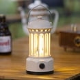 thumbnail image 4 of Linterna Portátil Lámpara Luz de emergencia COB Luz de tienda retro liviana con gancho para equipo al aire libre, 4 of 8