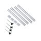 thumbnail image 4 of T Kit de control deslizante de pista para plantillas y accesorios de carpintería de alta resistencia Portable T Slot Mitre Track Jig Alta Fiabilidad Plateado, 4 of 9