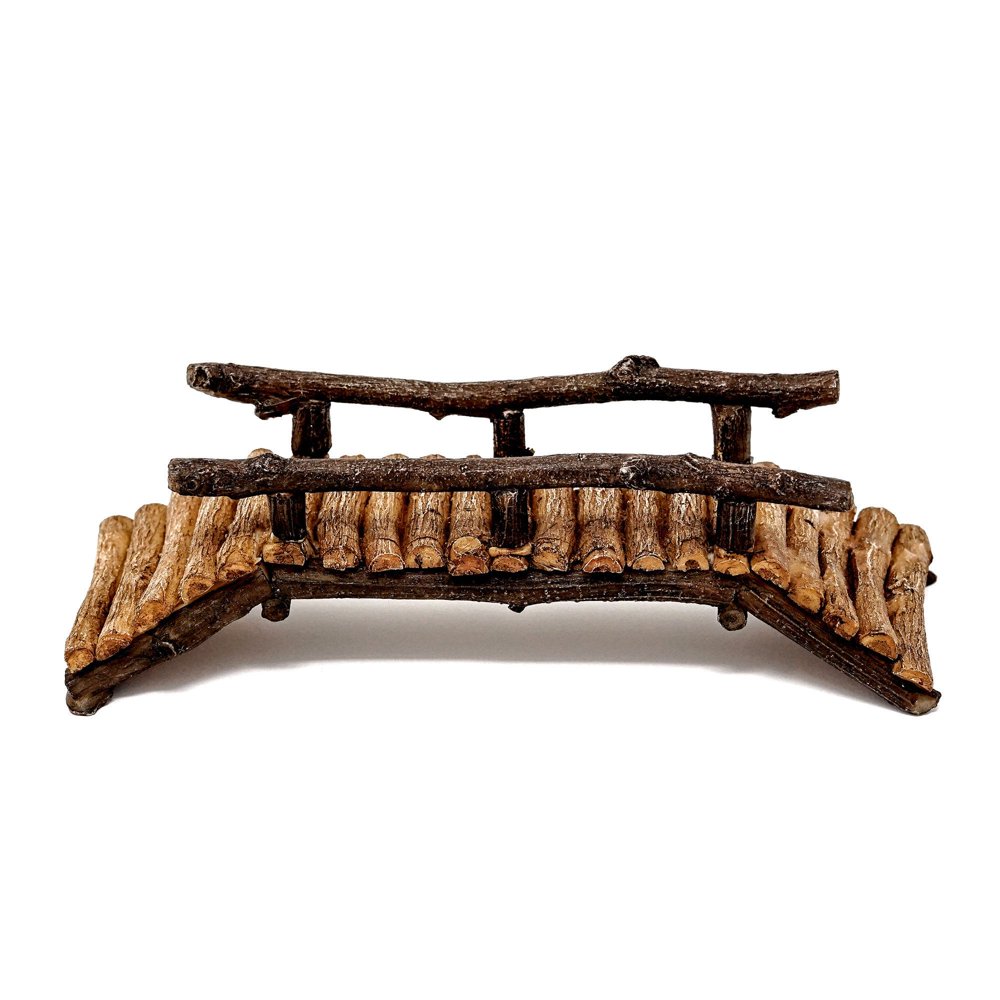 Large Wooden Bridge, Fairy Garden Bridge, Mini Bridge, Miniature Bridge