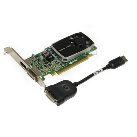 HP Nvidia Quadro 600 1G DDR3 PCIe 2.0 x16 Video Graphics Card 612951-001