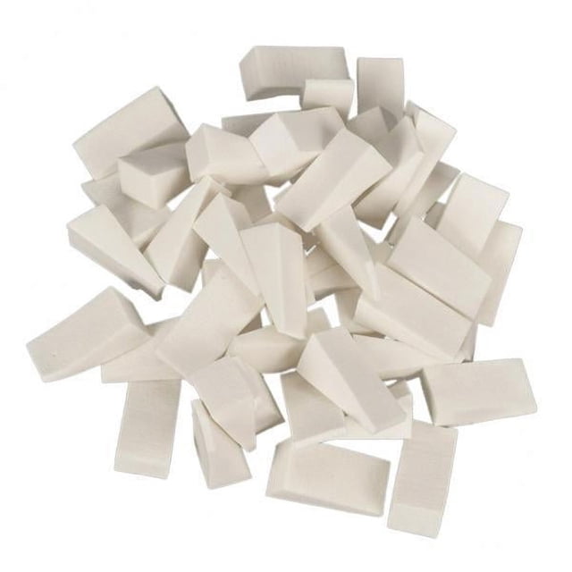 2x Paquete de 40 esponjas suaves para decoración de uñas, plantilla de de estampado, manicura, herramienta de belleza DIY para maquillaje, kit