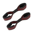 thumbnail image 4 of TNOBHG Weight Lifting Straps 2pcs Figure 8 Lifting Strap Men Women Anti-slip Padded Weightlifting Grip Band Bodybuilding Powerlifting Strength Training Home, 4 of 8