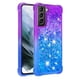 thumbnail image 2 of Funda para Samsung Galaxy S21 Plus 5G Transparente con Brillos Carcasa Protectora Antigolpes con Glitter Brillante, 2 of 5