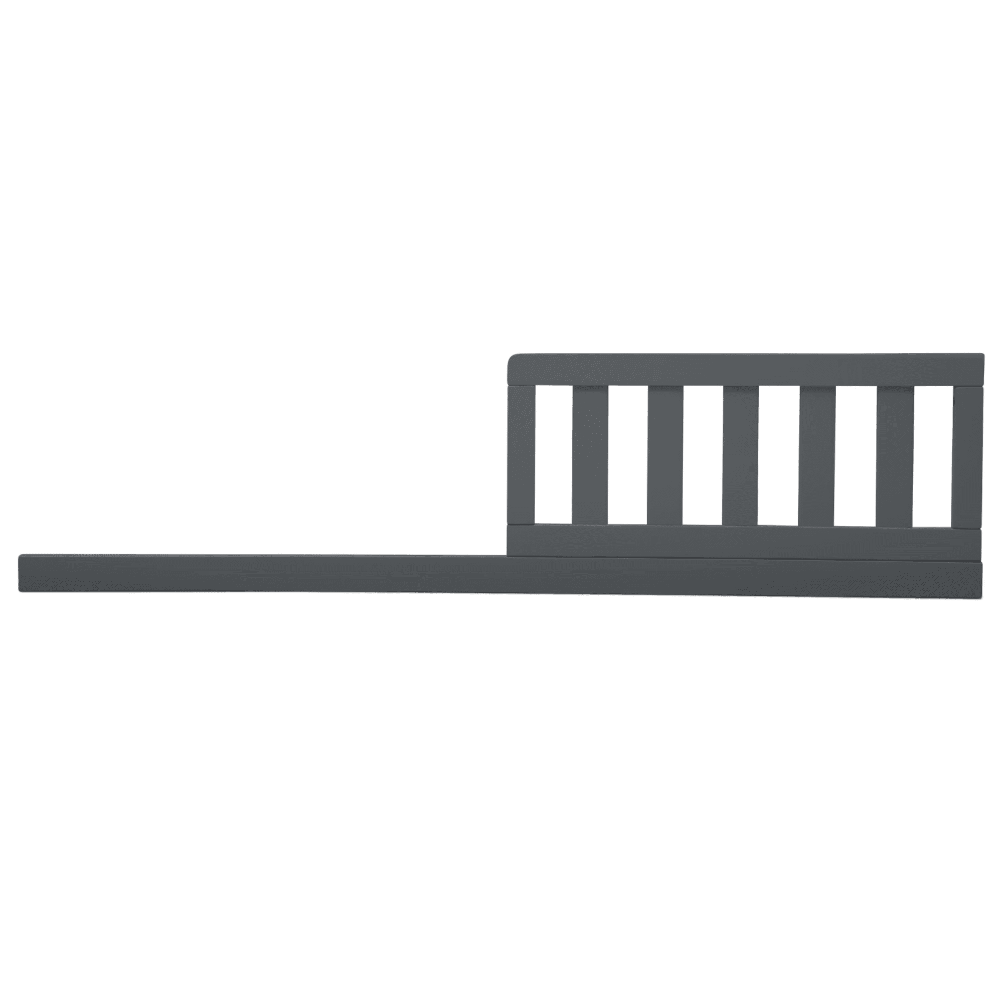 Delta Children Daybed/Toddler Guardrail Kit #555725, Greenguard Gold Certified, Charcoal Grey
