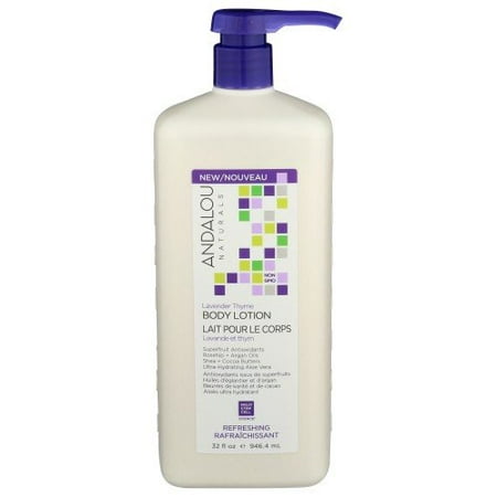Andalou Naturals Refreshing Body Lotion Lavender Thyme 32 Ounce