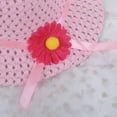 thumbnail image 6 of Juebong Winter Savings Clearance Baby Kids Girl Summer Floral Flower Straw Visor Sun Hat Beach Hats, 6 of 7
