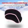 thumbnail image 2 of Diadema con orejeras Advancent para mantener el calor para adultos Ciclismo Negro/Rosa, 2 of 6