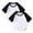 Black, variant on fatyb 2 Pack T-Shirts for Boys Girls Shorts Sleeve Cotton Tee Shirts Color Block Kids Casual Summer Tops