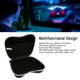 thumbnail image 4 of Game Control Travel Case, 2 Metal Zipper Hard Shell Controller Travel Case EVA  For Data Cable, 4 of 8